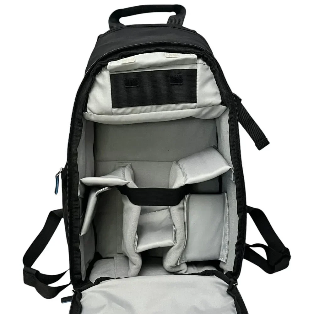 Case Logic CPL-108B DSLR Camera Backpack Black iPad Padded Dividers Tripod